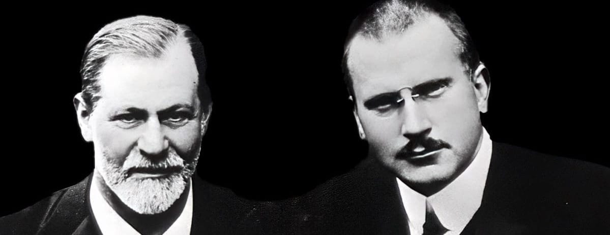 Sigmund Freud and Carl Jung
