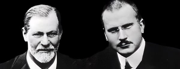 Sigmund Freud and Carl Jung